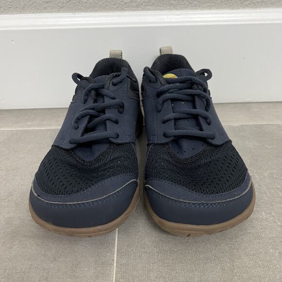 Lems Primal Zen Mens 6/Womens 7.5 Blue Suede Low Top Minimalist Sneaker Shoes - Picture 2 of 5